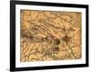 Battle of Gettysburg - Civil War Panoramic Map-Lantern Press-Framed Art Print