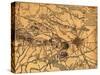 Battle of Gettysburg - Civil War Panoramic Map-Lantern Press-Stretched Canvas