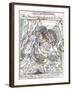 Battle of Gettysburg - Civil War Panoramic Map-Lantern Press-Framed Art Print