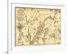 Battle of Gettysburg - Civil War Panoramic Map-Lantern Press-Framed Art Print