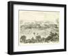 Battle of Gettysburg, Summit of Little Round Top, 2 July, July 1863-null-Framed Giclee Print