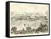 Battle of Gettysburg, Summit of Little Round Top, 2 July, July 1863-null-Framed Stretched Canvas
