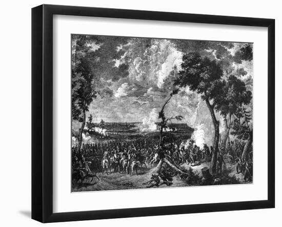 Battle of Hanau, Germany, 30th-31st October 1813 (1882-188)-Horace Vernet-Framed Giclee Print