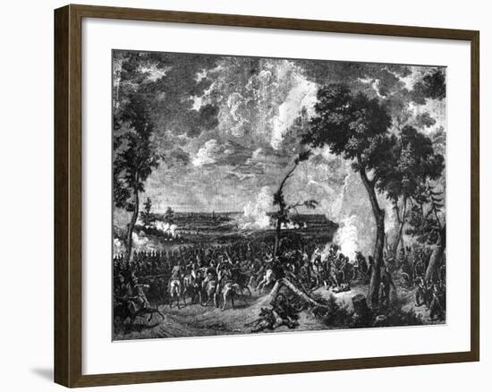 Battle of Hanau, Germany, 30th-31st October 1813 (1882-188)-Horace Vernet-Framed Giclee Print