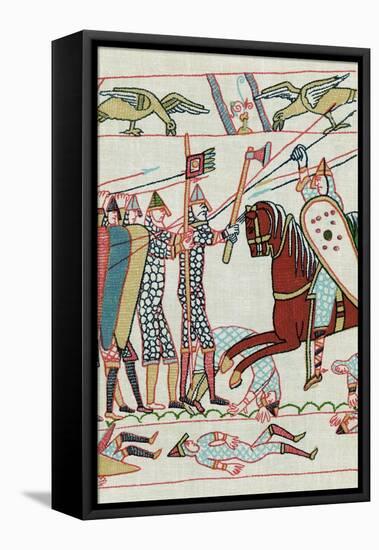 Battle of Hastings, 1066-null-Framed Stretched Canvas