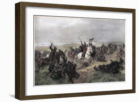 Battle of Hastings, 14th October 1066-null-Framed Giclee Print