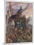 Battle of Hastings William Duke of Normandy Defeats the English Army Led by Harold-Henry Justice Ford-Mounted Art Print