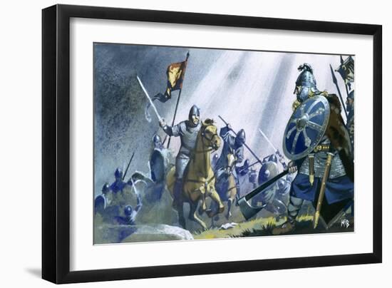 Battle of Hastings-Mcbride-Framed Premium Giclee Print