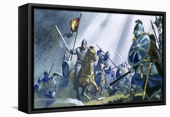 Battle of Hastings-Mcbride-Framed Stretched Canvas