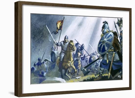 Battle of Hastings-Mcbride-Framed Giclee Print