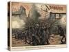 Battle of Hochkirch-Carl Rochling-Stretched Canvas