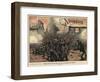 Battle of Hochkirch-Carl Rochling-Framed Giclee Print