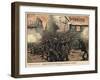 Battle of Hochkirch-Carl Rochling-Framed Giclee Print