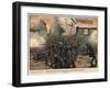 Battle of Hochkirch-Carl Rochling-Framed Giclee Print