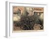 Battle of Hochkirch-Carl Rochling-Framed Giclee Print