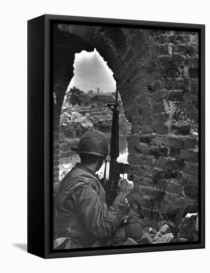 Battle of Hue-Associated Press-Framed Stretched Canvas