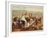 Battle of Isly, Morocco, 1844-Antoine Charles Horace Vernet-Framed Giclee Print