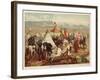 Battle of Isly, Morocco, 1844-Antoine Charles Horace Vernet-Framed Giclee Print