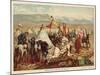 Battle of Isly, Morocco, 1844-Antoine Charles Horace Vernet-Mounted Giclee Print