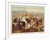 Battle of Isly, Morocco, 1844-Antoine Charles Horace Vernet-Framed Giclee Print