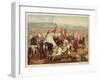 Battle of Isly, Morocco, 1844-Antoine Charles Horace Vernet-Framed Giclee Print