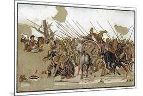 Battle of Issus, 333 BC-null-Mounted Giclee Print