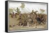 Battle of Issus, 333 BC-null-Framed Stretched Canvas