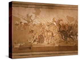 Battle of Issus Between Alexander the Great, 356-323 BC-null-Stretched Canvas