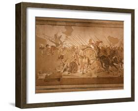Battle of Issus Between Alexander the Great, 356-323 BC-null-Framed Giclee Print