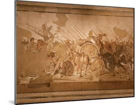 Battle of Issus Between Alexander the Great, 356-323 BC-null-Mounted Giclee Print