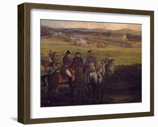 Battle of January 5-null-Framed Giclee Print