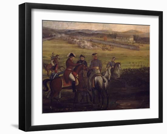 Battle of January 5-null-Framed Giclee Print