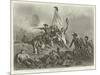 Battle of Jemappes-Denis Auguste Marie Raffet-Mounted Giclee Print