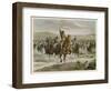 Battle of Jena Murat Leads the French Cavalry to Victory Against the Prussians-H. Chartier-Framed Photographic Print