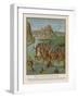 Battle of Jonathan Against Baccide-null-Framed Giclee Print