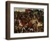 Battle of Joshuas Against the Amalekites, 1625-Nicolas Poussin-Framed Giclee Print