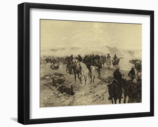 Battle of Kandahar, 1879-Henri-Louis Dupray-Framed Giclee Print