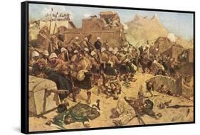 Battle of Kandahar-null-Framed Stretched Canvas