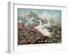 Battle of Kenesaw Mountain, Georgia, 27th June 1864, Engraved by Kurz and Allison, 1891-null-Framed Giclee Print