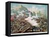 Battle of Kenesaw Mountain, Georgia, 27th June 1864, Engraved by Kurz and Allison, 1891-null-Framed Stretched Canvas