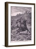 Battle of Killiecrankie: the Last Charge of Dundee Ad 1689-Stanley Berkeley-Framed Giclee Print