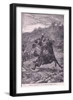 Battle of Killiecrankie: the Last Charge of Dundee Ad 1689-Stanley Berkeley-Framed Giclee Print