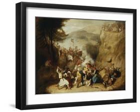 Battle of Klisswa-Denis Dionisius-Framed Giclee Print