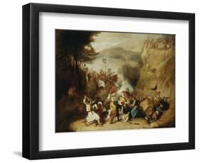 Battle of Klisswa-Denis Dionisius-Framed Giclee Print