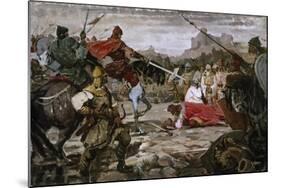 Battle of Klokotnitsa March 9, 1230 Which Saw Tsar Ivan Asen II Defeat Theodore of Epirus-null-Mounted Giclee Print