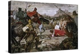 Battle of Klokotnitsa March 9, 1230 Which Saw Tsar Ivan Asen II Defeat Theodore of Epirus-null-Stretched Canvas