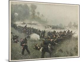 Battle of Koeniggratz-Carl Roechling-Mounted Art Print