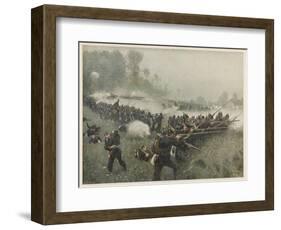 Battle of Koeniggratz-Carl Roechling-Framed Art Print