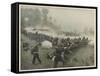 Battle of Koeniggratz-Carl Roechling-Framed Stretched Canvas