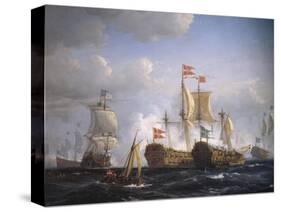 Battle of Koge Bay, July 1, 1677, Denmark-null-Stretched Canvas